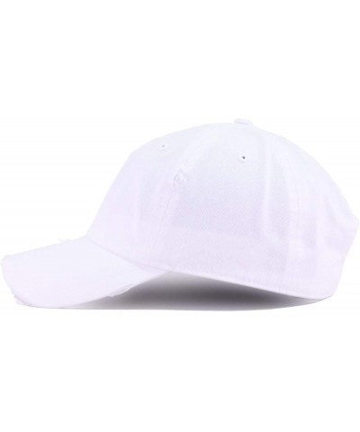 Papi Vintage Baseball Cap Embroidered Cotton Adjustable Distressed Dad Hat White $10.50 Baseball Caps