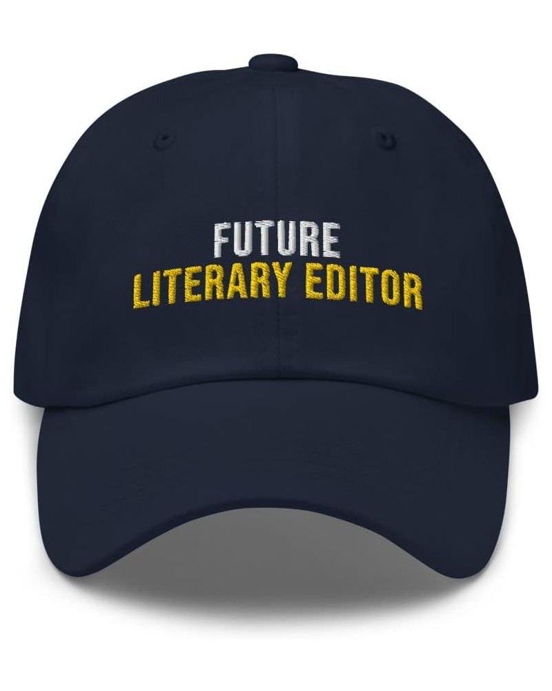 Future Little Sis Hat (Embroidered Dad Cap) Little Sis Apparel Navy $20.79 Baseball Caps