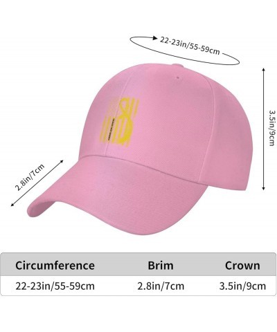 USA Flag Childhood Cancer Awareness Baseball Caps for Men Women Hat Adjustable Cap Trucker Hats Dad Cap Pink $12.34 Baseball ...