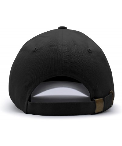 UFO Baseball Cap Embroidered Cotton Dad Hat - Area 51 Black $9.59 Baseball Caps