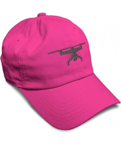 Soft Baseball Cap Drone Picture A Other Military Warfare Cotton Air Strike Dad Hats for Men & Women Hot Pink Design Only $11....