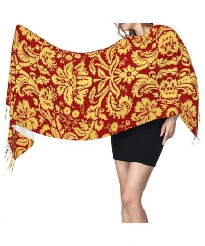 Women's Scarves, Cashmere Fringe Scarf Winter Warm Shawl For Evening Dresses Wedding Bridesmaid Gifts 4 $13.22 Scarves