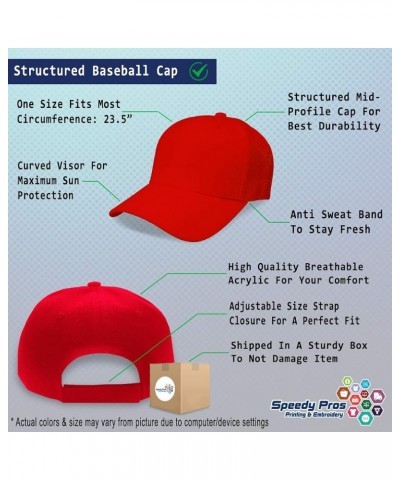 Custom Baseball Cap Web Developer Development Acrylic Programmer Dad Hats for Men and Women Red Personalized Text Here $14.03...