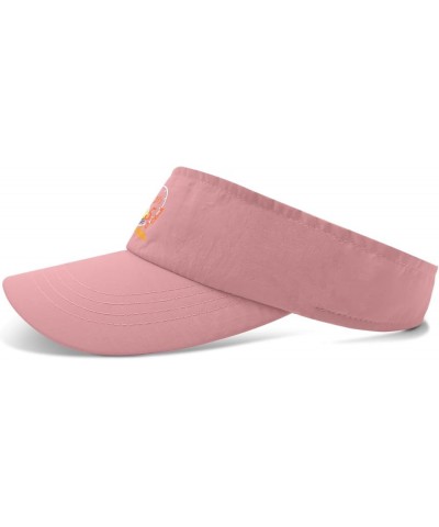 It's 5 o'clock Somewhere Hat Sun Visor for Men Sun Visors Funny Sports Hat Pink $8.81 Visors