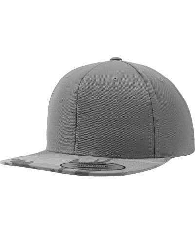 Camo Visor Snapback Cap Black Camo $21.77 Visors