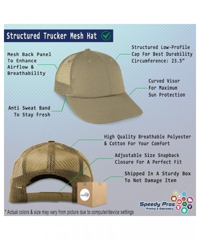 Custom Custom Trucker Hat Baseball Cap Optometrist Vision Cotton Glasses Dad Hats for Men & Women Khaki Design Only $13.34 Ba...