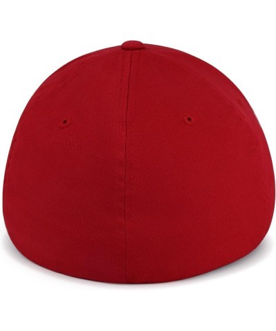 Flexfit Kangaroo Embroidered Baseball Cap Captain Mom Red $12.59 Baseball Caps