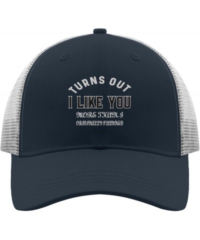 turnss Out i Like You More thans i Originally plannedd Hats Womens Summer hat Apricot Men's Hats Gifts for Son Golf Hat Marin...