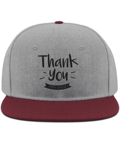 Thank You Very Much, Baseball Cap Vintage hat blue03 Womens Hats Gifts for Son Baseball Cap Red03 $9.89 Sun Hats