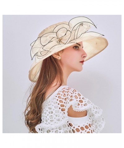 Womens Summer Baseball Hat Outdoor Wide Foldable Ponytail Mesh Sun Visor Cap with Removable Forage Cap G-beige $11.99 Sun Hats