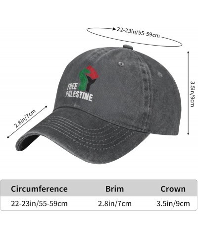 Support Palestine and Gazas Jerusalem Baseball Caps Free Palestine Sport Caps for Women Sport Caps Deep Heather $8.95 Basebal...