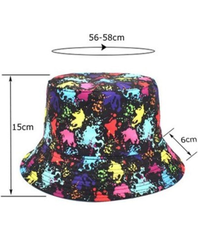 Women Sun Hat Wide Brim Beach Hat Adjustable Bucket Hat Summer Hats Coneflower 54 4-black $12.85 Sun Hats