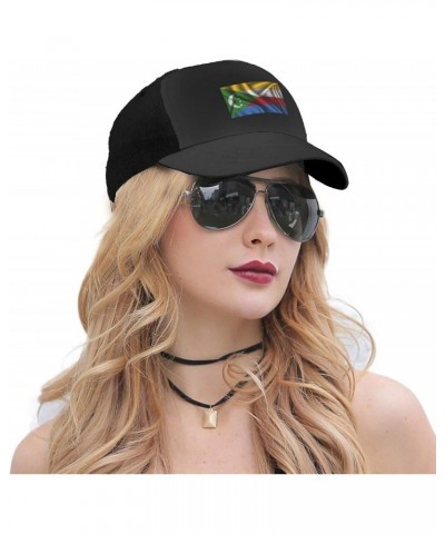 Silk Style Flag of The Comoros Baseball Cap Women Men Hat Outdoor Leisure Sun Hat Adjustable Truck Driver Baseball Caps Dad H...