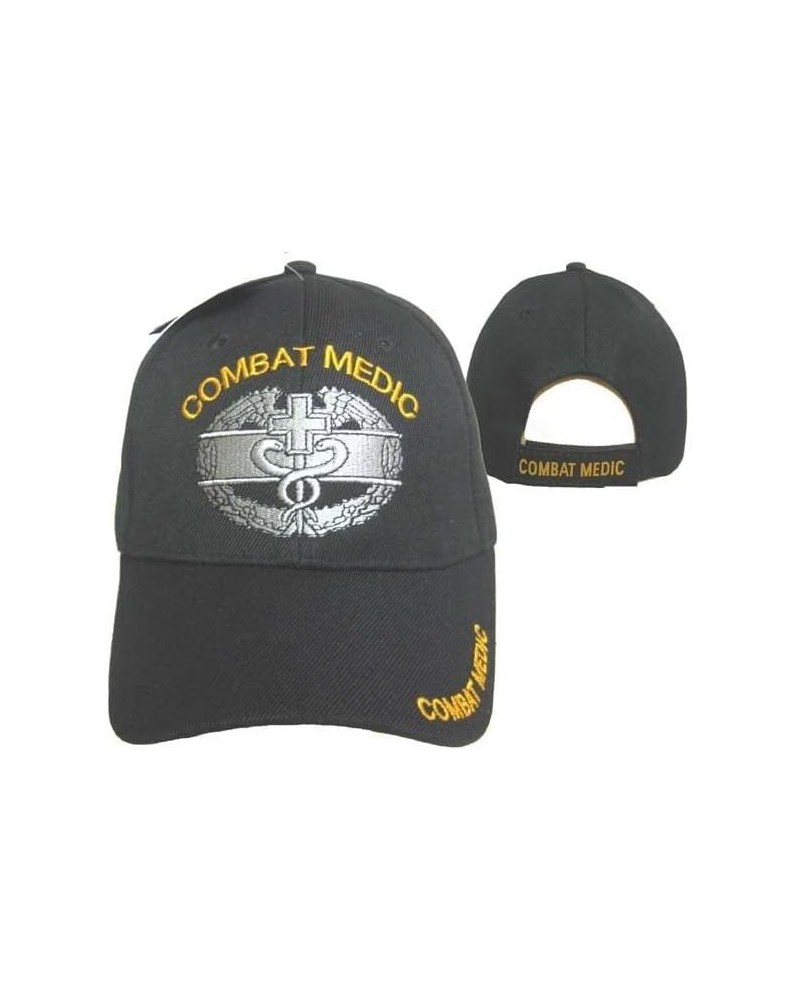 Baseball Cap - Combat Medic Ball Cap Hat Black Baseball Embroidered 3D (Licensed) CAP633 (TOPW) - Tactical Adjustable Hat $16...