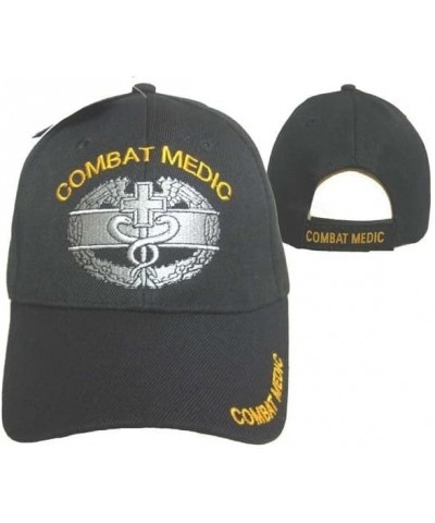 Baseball Cap - Combat Medic Ball Cap Hat Black Baseball Embroidered 3D (Licensed) CAP633 (TOPW) - Tactical Adjustable Hat $16...