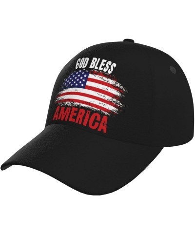 USA Flag Baseball Cap Bald Eagle Patriotic Hat for Men Women, Independence Day Baseball Hat Unisex God Bless America With Ame...