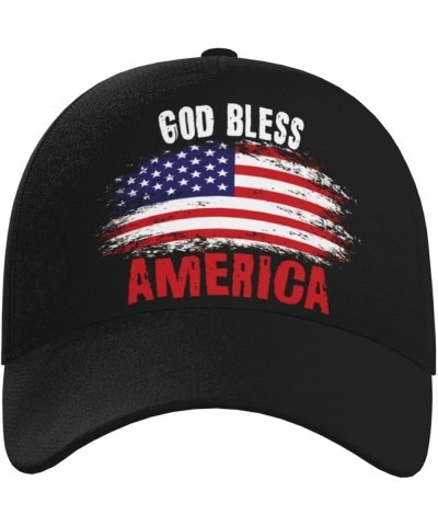 USA Flag Baseball Cap Bald Eagle Patriotic Hat for Men Women, Independence Day Baseball Hat Unisex God Bless America With Ame...