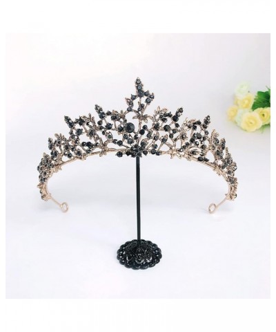 2 pieces Baroque Queen Crown, Elegant Crown Headdress Bride Headdress Bride Wedding Crown Rhinestone Tiara Jewelry tiara for ...