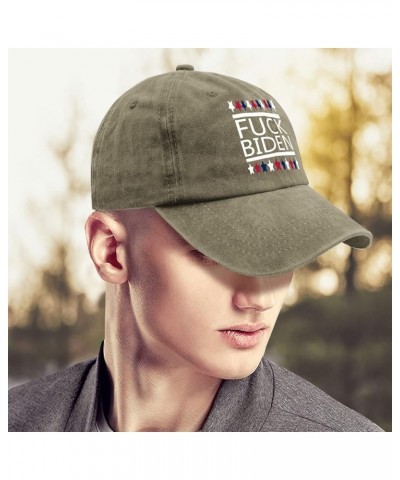 Womens Baseball Cap Biden Fashionable Hat for Women's Running Caps Adjustable Fuckk Biden Sun Cap Pigment Khaki $7.54 Basebal...