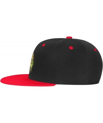 Skateboarding Bananas Baseball Cap for Men Women Snapback Hat Adjustable Flat Bill Hats Red $12.11 Baseball Caps