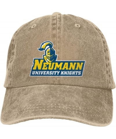 Neumann University Cowboy Hats，Unisex Adjustable for Hat Baseball Cap Casquette Natural $12.99 Cowboy Hats