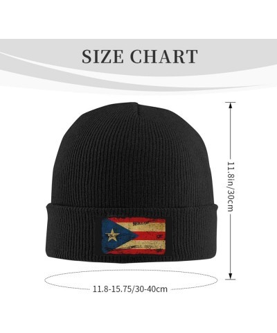 Knitted Hat Men Women Winter Beanie Warm Soft Cute Plain Skull Beanie Cap for Outdoor Black $11.81 Skullies & Beanies