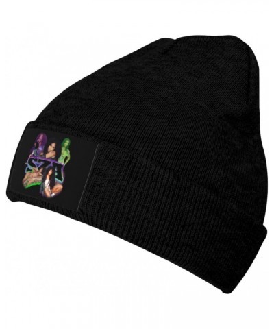 Acrylic Knit Cap SZÁ Slouchy Beanie Hats Lightweight Skull Hats for Mens Women Gift Black $10.59 Skullies & Beanies