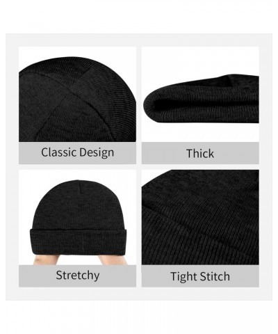 Acrylic Knit Cap SZÁ Slouchy Beanie Hats Lightweight Skull Hats for Mens Women Gift Black $10.59 Skullies & Beanies