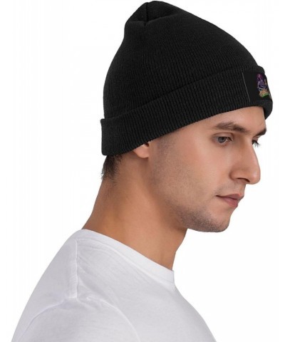 Acrylic Knit Cap SZÁ Slouchy Beanie Hats Lightweight Skull Hats for Mens Women Gift Black $10.59 Skullies & Beanies