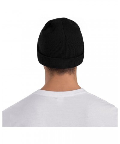 Acrylic Knit Cap SZÁ Slouchy Beanie Hats Lightweight Skull Hats for Mens Women Gift Black $10.59 Skullies & Beanies