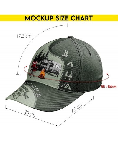 All Over Printed, Personalized Camper Cap, Cap with Box, Men Cap, Cap for Camping Lover, Gift Idea for Camper Ekhi-54389010 P...