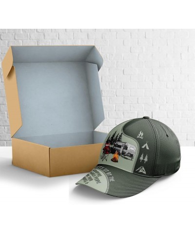 All Over Printed, Personalized Camper Cap, Cap with Box, Men Cap, Cap for Camping Lover, Gift Idea for Camper Ekhi-54389010 P...