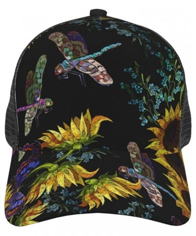 Sunflowers Curved Brim Mesh Baseball Cap Casual Sun Hat All Seasons for Unisex Sunflowers21 $9.27 Baseball Caps