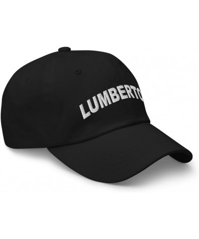 Lumberton North Carolina Hat Lumberton NC Cap Embroidered Dad Hat Adjustable Strap Closure Unisex Black $23.99 Baseball Caps