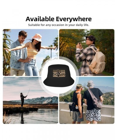 Imagen De Pug-Standard Men's Fisherman Beanies & Bucket Hats, Sun Hats and Fishing Hats Lightweight, Breathable,Fishing, Safa...