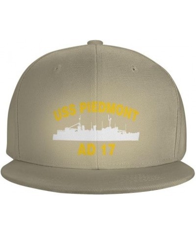 USS Piedmont AD 17 Flag-Baseball Caps-Denim Hats Cowboy Knit hat Fisherman's hat Natural $14.26 Baseball Caps