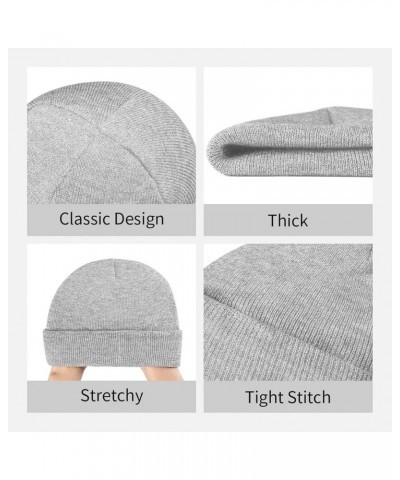 Built in The Fifties 50 Original Unrestored Knit Hat Birthday Gift Beanie Hat for Men Women Warm Winter Ski Cap Gray $12.75 S...