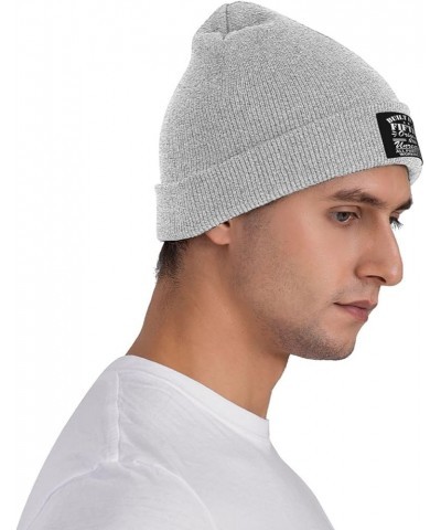 Built in The Fifties 50 Original Unrestored Knit Hat Birthday Gift Beanie Hat for Men Women Warm Winter Ski Cap Gray $12.75 S...