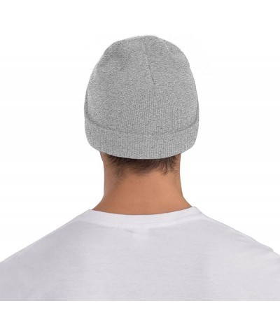 Built in The Fifties 50 Original Unrestored Knit Hat Birthday Gift Beanie Hat for Men Women Warm Winter Ski Cap Gray $12.75 S...