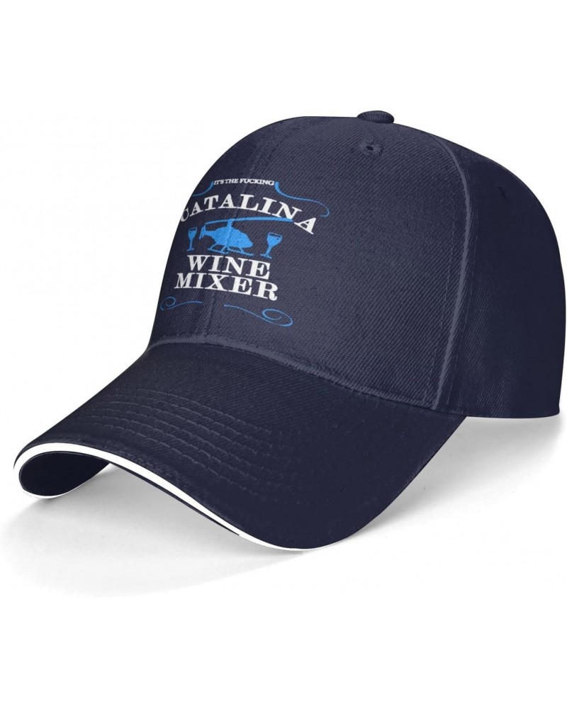 It's The Fuckin' Catalina Wine Mixer Pow Baseball Cap Adjustable Stylish Sandwich Hat Dad Hat Trucker Hat Unisex $11.76 Baseb...