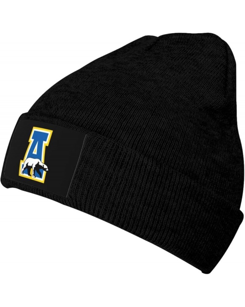 University of Alaska, Fairbanks Stretch Knit Hat for Men Women Winter Warm Cap Black $6.94 Skullies & Beanies