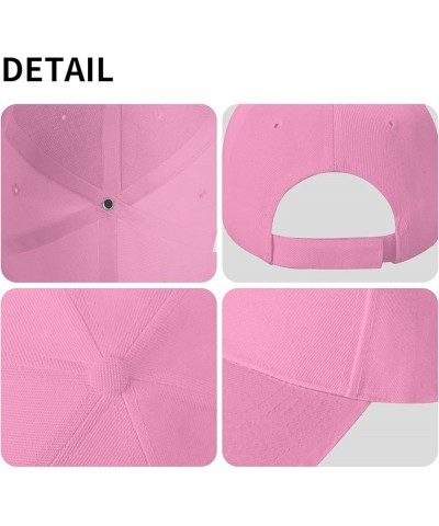 Freedom Matters USA Flag Mans Women's Baseball Cap Fashion Adjustable Baseball Cap Unisex Casquette Pink $10.95 Baseball Caps