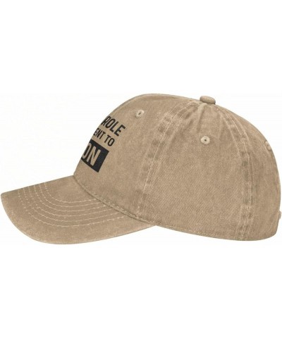 Funny Hat All My Role Models Went to Prison Hat Women Baseball Caps Graphic Caps Natural $12.30 Cowboy Hats