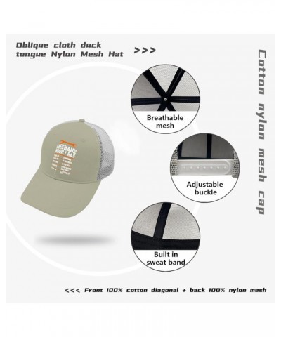 Mechanic Hourly Rate Sun Hat Women Baseball Hat Apricot Golf Hats Men Gifts for Son Outdoor Cap Apricot $9.87 Sun Hats