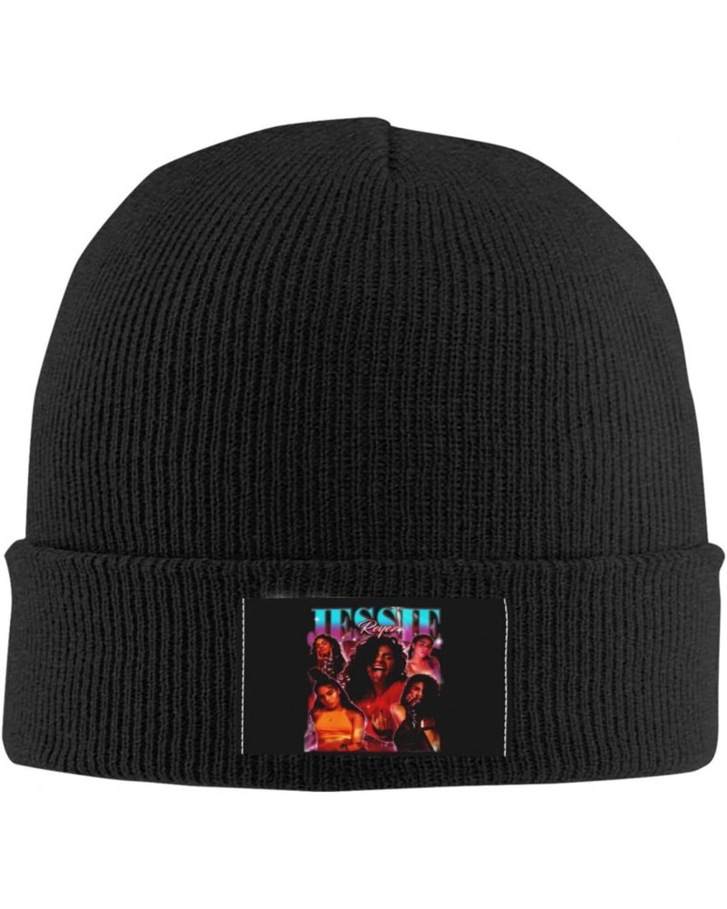 Jessie Music Reyez Knit Hat Winter Ski Hat Warm Knitted Caps Denim Hat Baseball Hat for Mens Womens $17.81 Skullies & Beanies