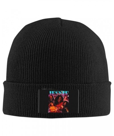 Jessie Music Reyez Knit Hat Winter Ski Hat Warm Knitted Caps Denim Hat Baseball Hat for Mens Womens $17.81 Skullies & Beanies