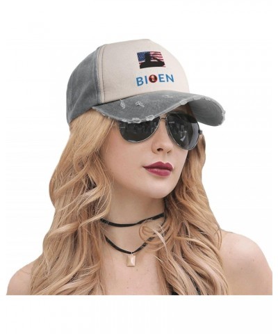 Veterans Against Biden - Anti Biden Upgrade Your Style with Funny Adjustable Cotton Baseball Caps for Men and Women Gray $15....