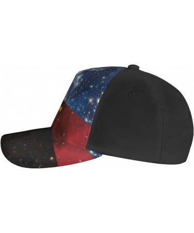 Polyamory Alternate Style Galaxy Pride Flag Cap Tucker Hat Adjustable Sports Baseball Caps3 Black $17.26 Baseball Caps