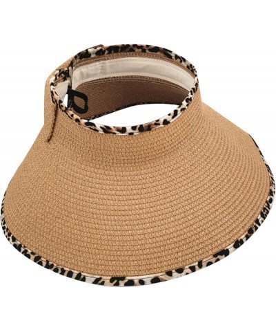 Womens Summer Fashion Casual Beach Holiday Sun Bow Straw Hat Sun Hat Boy Beach Hat Coffee-c $8.60 Sun Hats