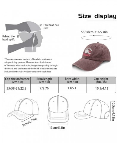 Vintage Hats for Men Tennis Athletic Hat for Men Lids Hats Breathable Seee You in Courtt Sun Hat Wine Red $7.79 Visors